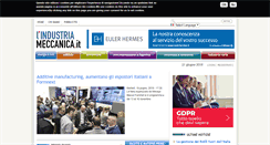 Desktop Screenshot of industriameccanica.it